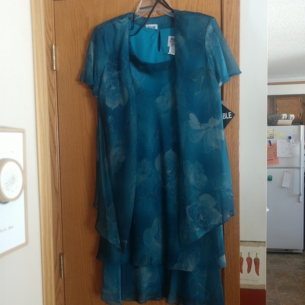 Blue flower Dress